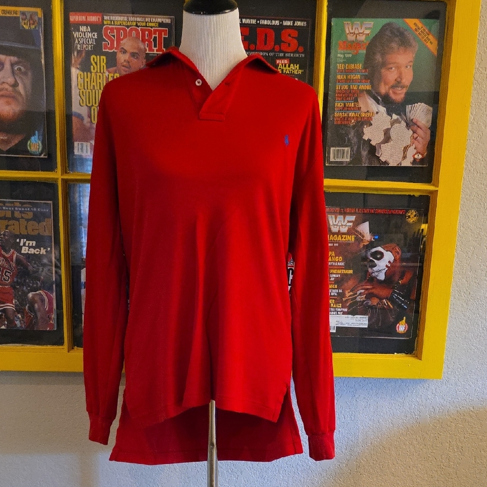 Polo by Ralph Lauren Red Classic Polo Shirt